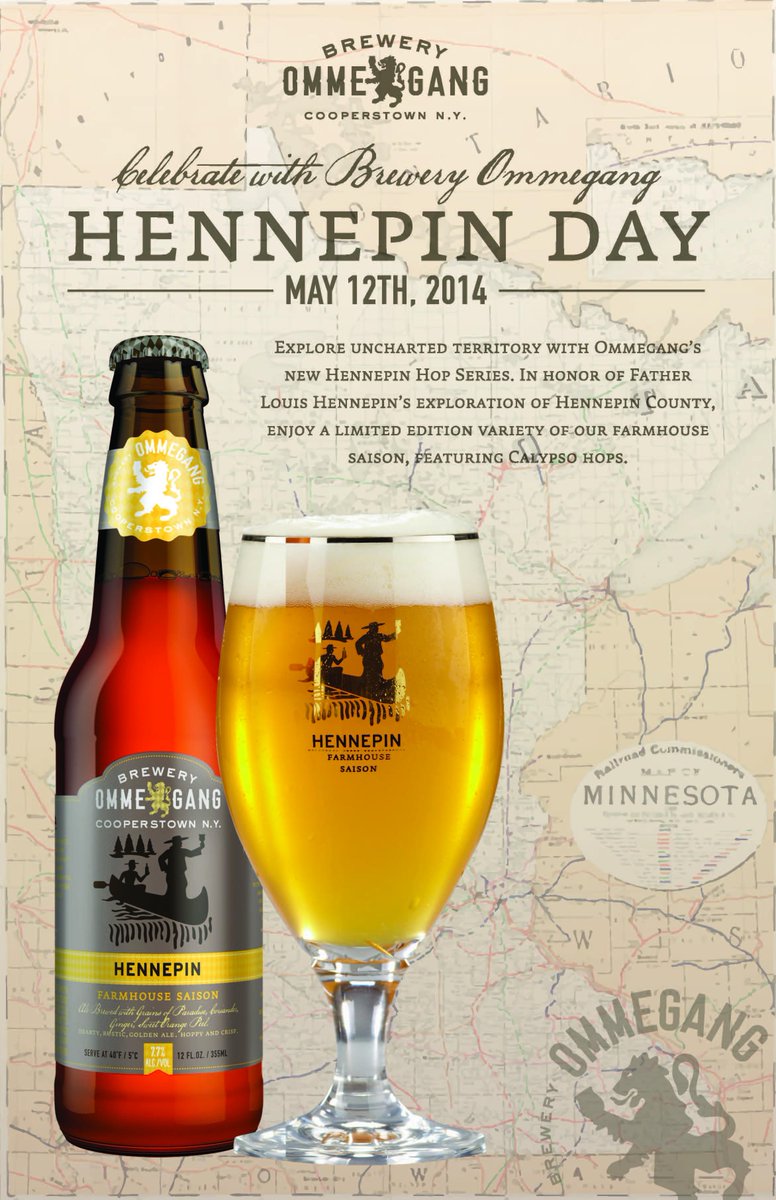 Explore uncharted territory May 12th as we celebrate Hennepin Day in Minneapolis &amp; St. Paul <a href="/DuvelMN/">Duvel Moortgat MN</a>