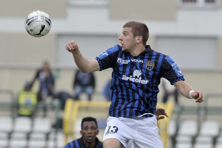 Ristovski leaps during the game Ristovski leaps during the game