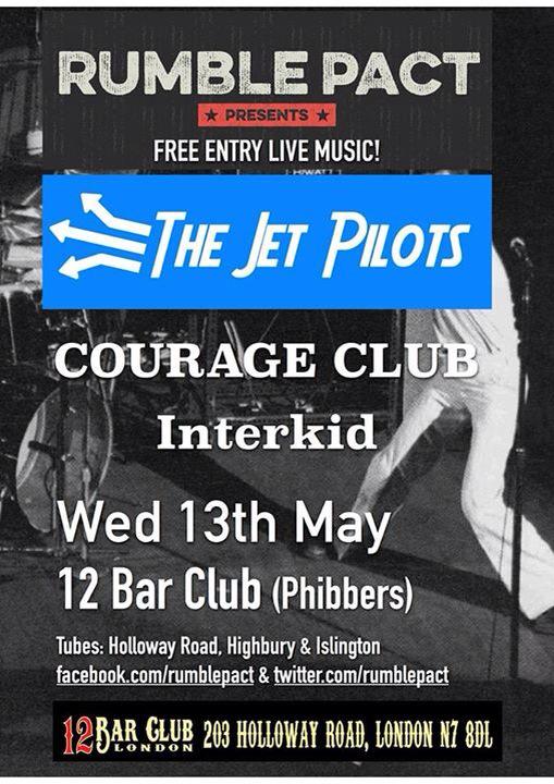 Courage_Club's tweet photo. Free gig alert — and it's our world premier, how cool is that! Save the date @FreeGigsLondon 13 May @12barclub http://t.co/wt0yUDjPme