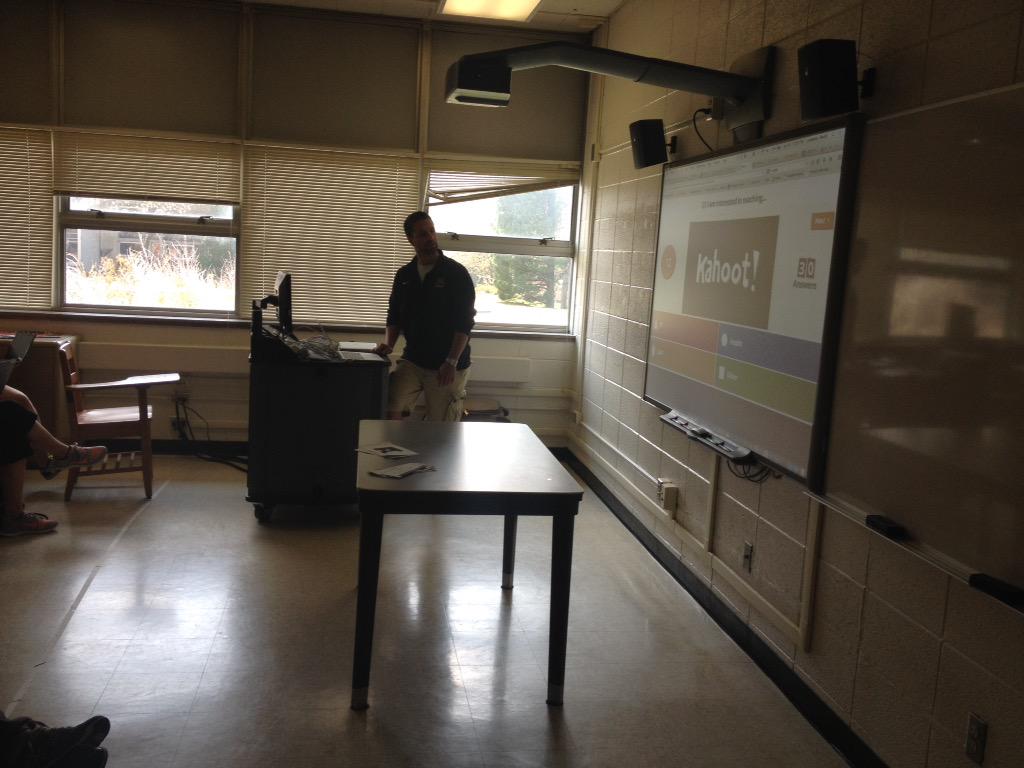 Minnetrini's tweet photo. From Plickers to Kahoot learning and application. http://t.co/EW2MSqiEnP