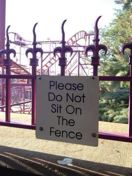 rickygervais's tweet photo. Phew! I read this sign in the nick of time. http://t.co/PhC42gWLV2