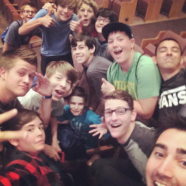 ItsCooperMiller's tweet photo. Hanging out with some of our student leaderSHIP π this weekend! #pwisdom2015 @axisbakersfield http://t.co/gC0YQDAv5j