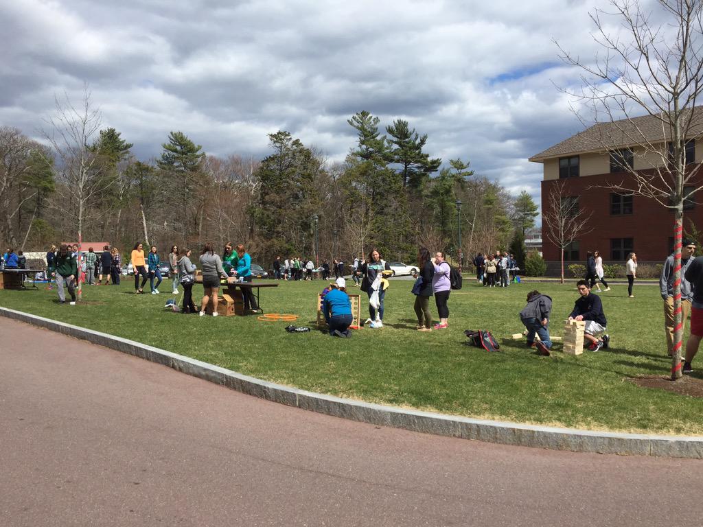 EndiCarnival happening now on the Marblehead Quad! Stop by!