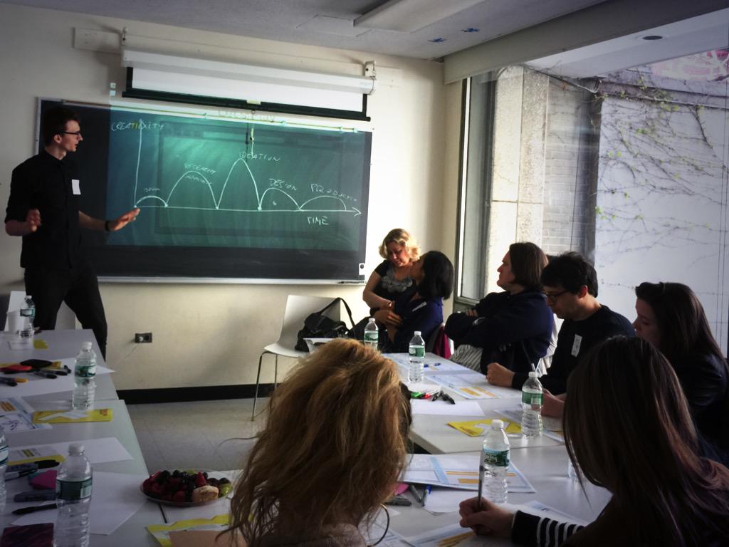 gginthemorning's tweet photo. Great workshop on Communicating Design Intelligence by Hendryk Stawicki at #SDMdesignintelligence #theCreativeProcess http://t.co/fv7YqG3NbP