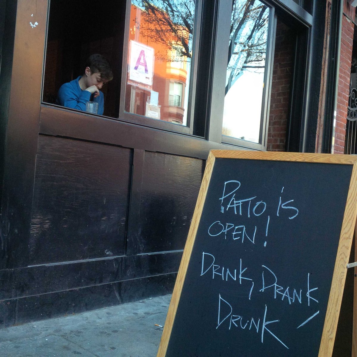 THEDAILYREGIMEN's tweet image. Patios are Open #TheCrownInnBrooklyn Gardens, yards, allies, all open #SpringMaybe?