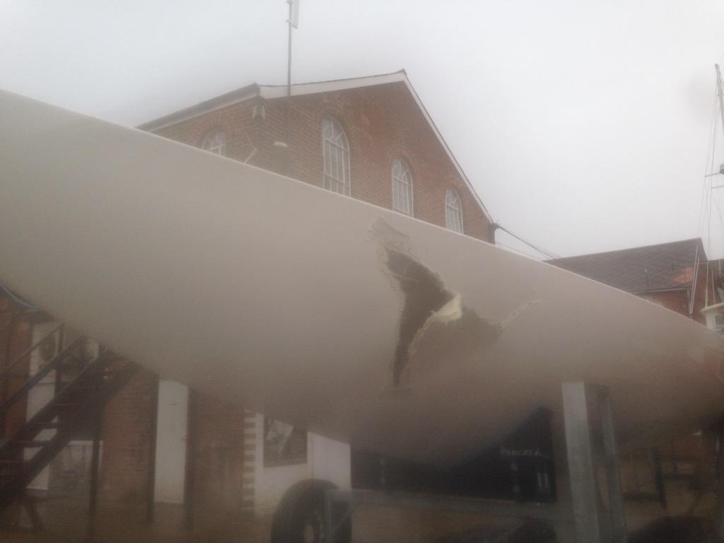 Soggy boat roads and saving sinking boats today <a href="/ccyciow/">Cowes Corinthian YC</a>