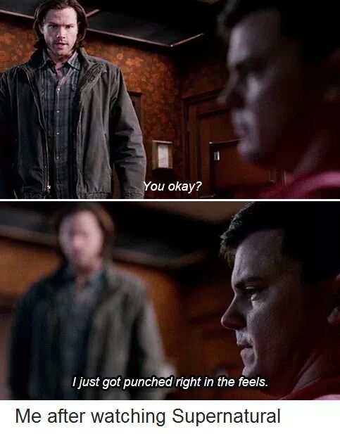 SPN__Mania's tweet photo. After watching every SPN episode http://t.co/B1sc4qY5Jp