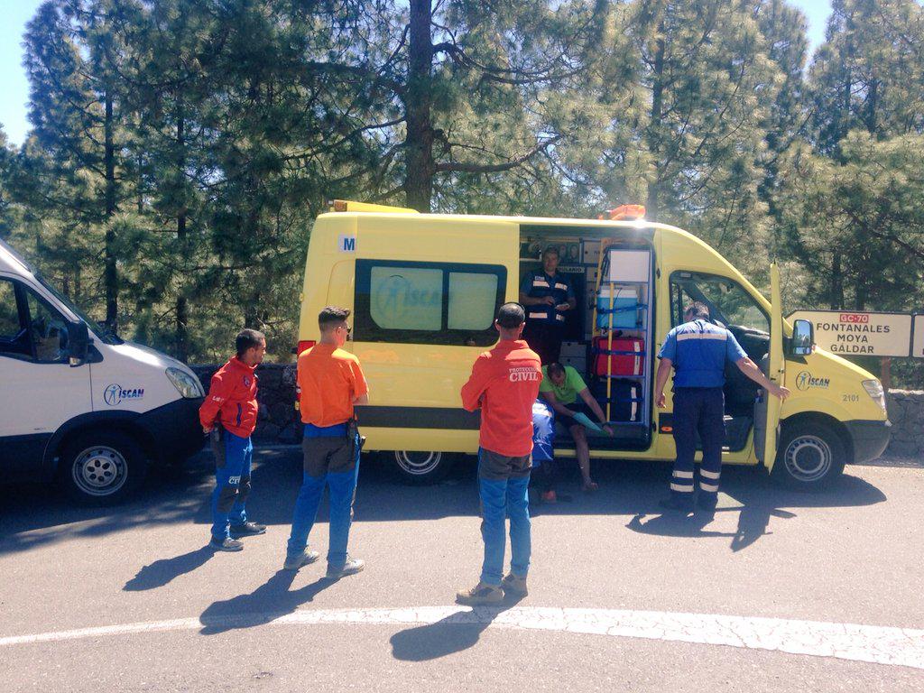 PCTelde's tweet photo. En el día de hoy hemos colaborado con #PCGuía #PCMoya en la prueba deportiva #Entrecortijos #Guía @Iscan_servicios http://t.co/KMyWTmIyjW