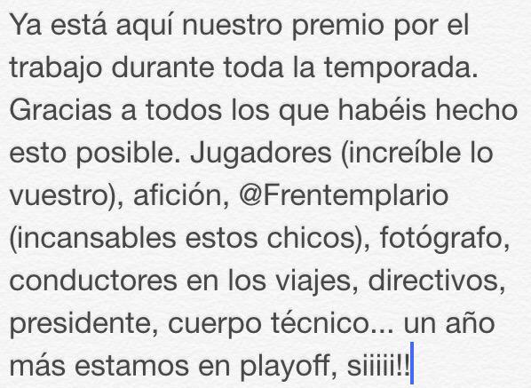 Vamooooos <a href="/JerezClubFutbol/">Jerez C.F.</a> <a href="/Frentemplario/">Frente Templario</a> #playoffs2b