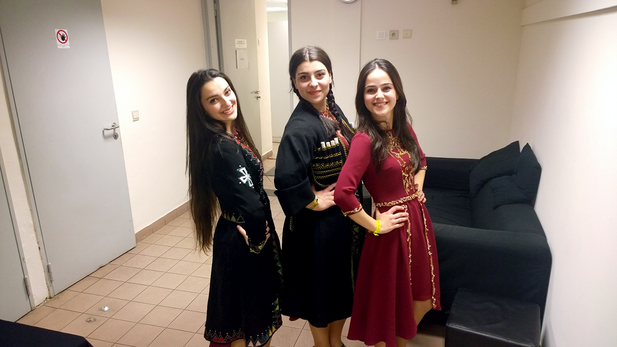#Backstage 20h15 - <a href="/triomandili/">TRIO MANDILI</a> after the show #Festival #worldmusic #Brussels