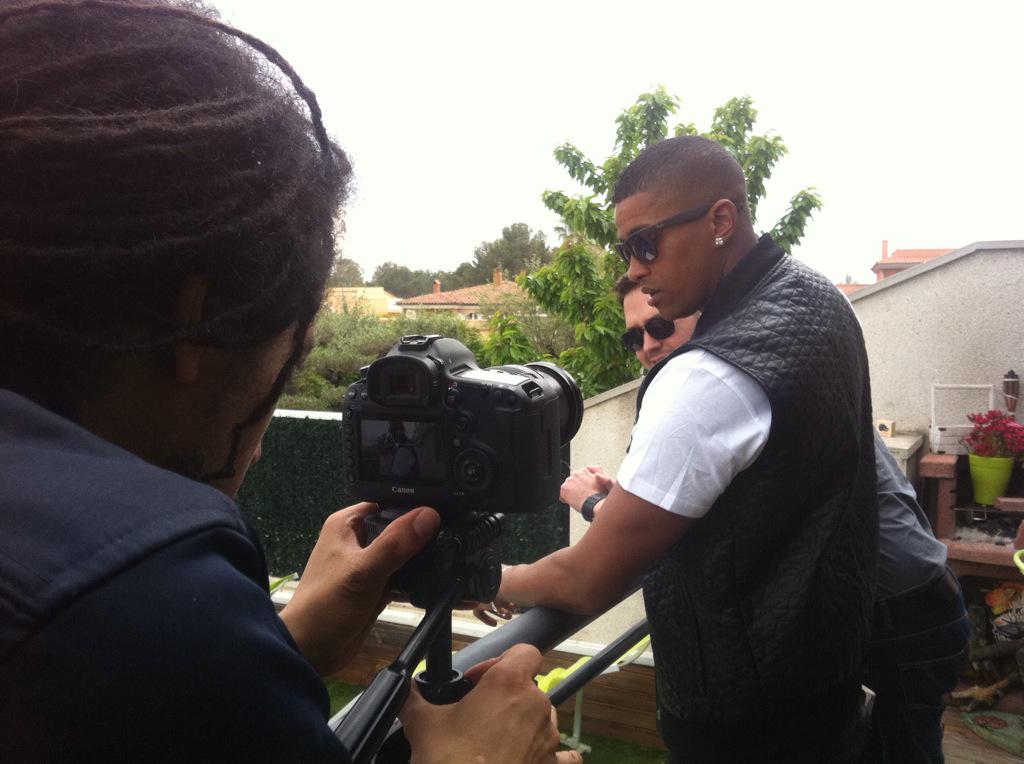 nabokanoti's tweet photo. Grabando el videoclip de @IvandoReis con @dukebogart . Work in progress... Again! http://t.co/J9iCw0qa76