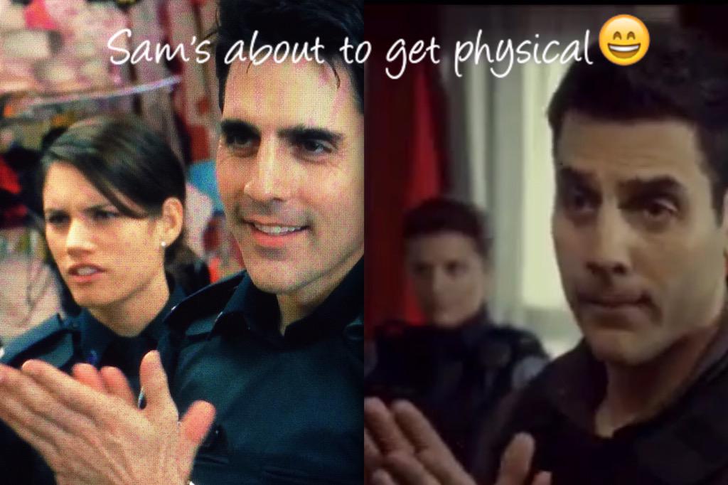 e_morten's tweet photo. @4everrookieblue @ForeverRB15 @Rookiebluetv @RookieBlueTVUK throwback to S1ep2 rubbing his hands together B4 a fight😄 http://t.co/K87QSsSI6x