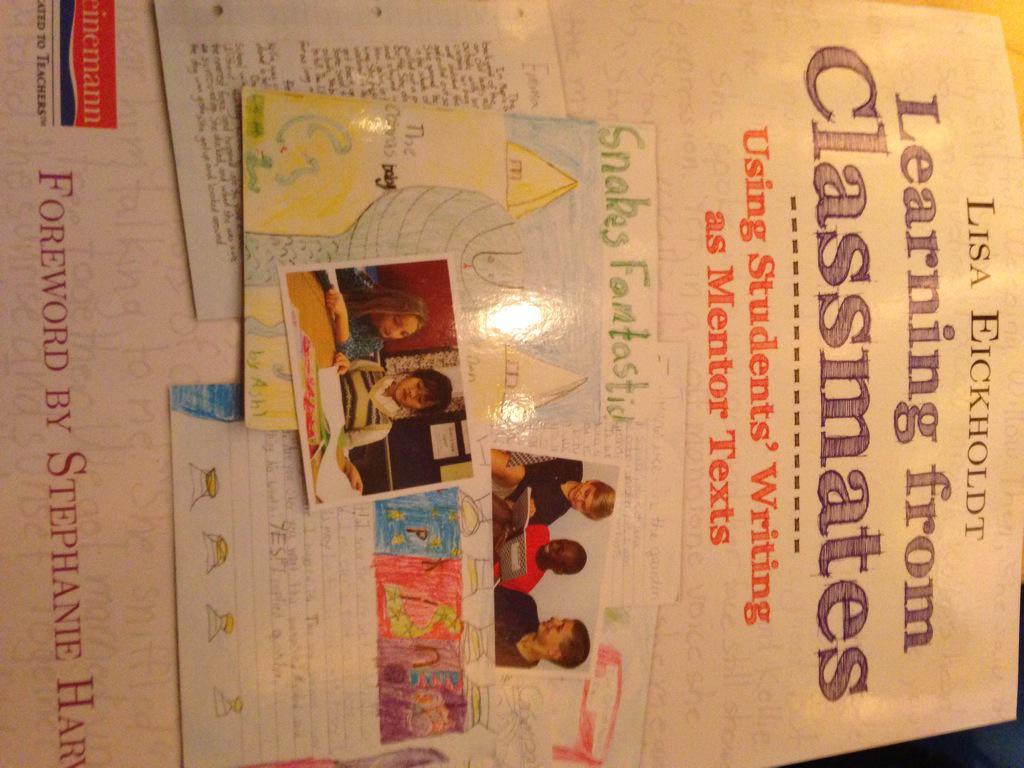 AimeeLitt's tweet photo. @LisaEickholdt Amazing book which supports teachers and students. Way to go Lisa! #learningfromclassmates http://t.co/SpMWtwEM0R