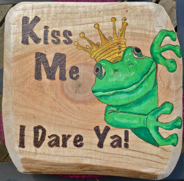 Signs, signs, everywhere cute signs 
WTK Not JUST thread art

wtk_kao@msn.com

11" x 11" KISS ME sign $35