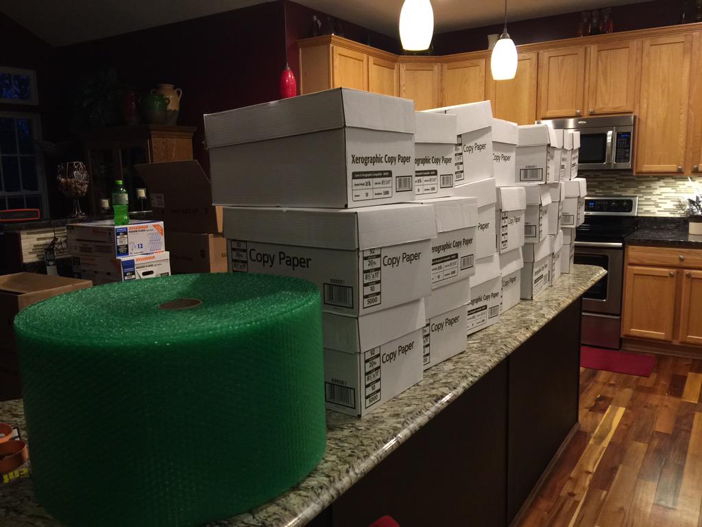 Let the packing begin #realitycheck