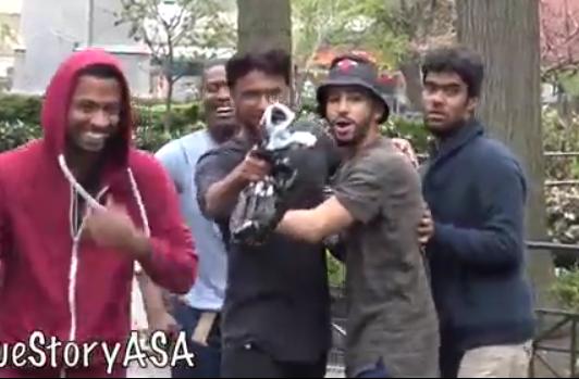 lovingASA's tweet photo. His reaction when he found out that it's a prank πππ #ASANewVideo http://t.co/fSiIQ1aVRd