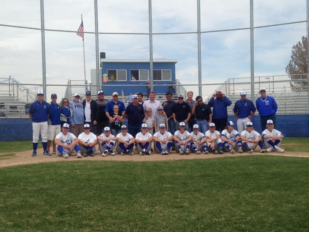 impalatweets's tweet photo. Congratulations Poudre Impalas Baseball Team for their win against Loveland! Schoeninger pitched a GREAT game! http://t.co/Z8zR0ckI4u