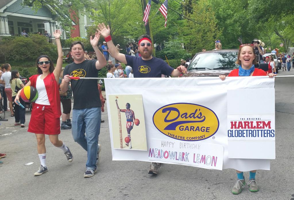 .<a href="/Dads_Garage/">Dad's Garage Theatre Co.</a> at today's <a href="/InmanParkFest/">Inman Park Festival</a>. Coming soon to an #O4W near you.