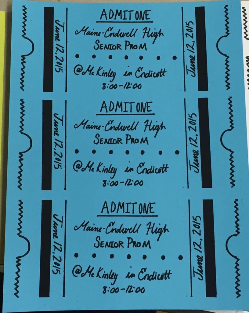 MEClassof2015's tweet photo. Prom tickets will go on sale next week http://t.co/8xijfrKgQQ
