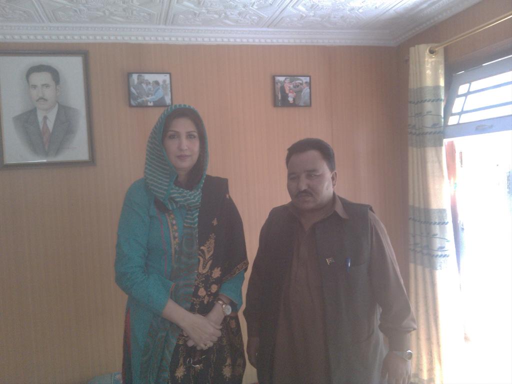 With district presıdent at Skardu 1