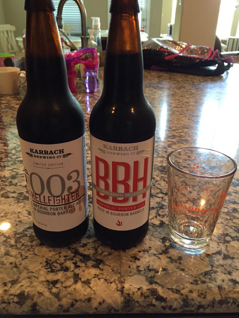 kkrampota's tweet photo. Going to represent some @karbachbrewing at the @FatBaoHouston bottle share. #houstonbeerweek http://t.co/QwSL0fvjUU
