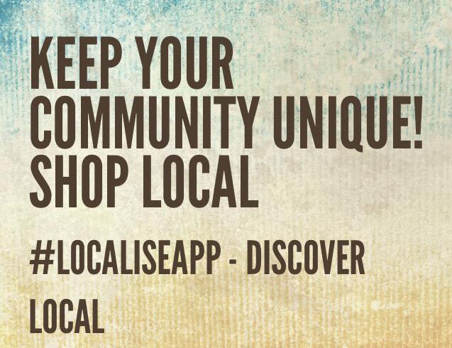 Localiseapp's tweet photo. Keep your community unique / #shoplocal http://t.co/2PJENH8s19