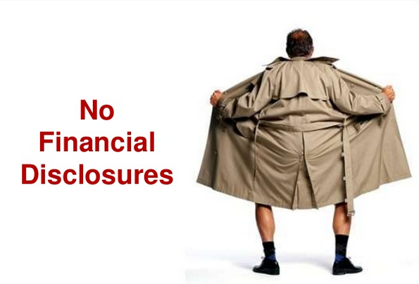 EMedCoach's tweet photo. #TCEP15 @srrezaie one of the best disclosure slides i've seen ;) http://t.co/Ud3euRVVLC