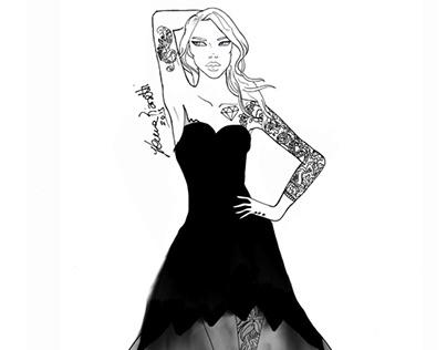 YleniaPizzetti's tweet photo. Tattoo Collection Fashion Design #90 in @behance: https://t.co/KXWmxBewdP #fashiondesign #womanwears http://t.co/13P6HgPG40