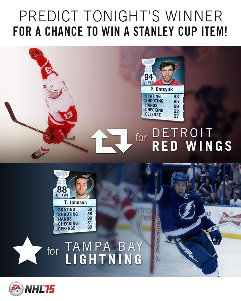 EASPORTSNHL's tweet photo. Who's it going to be? http://t.co/dhIzqhbvg7