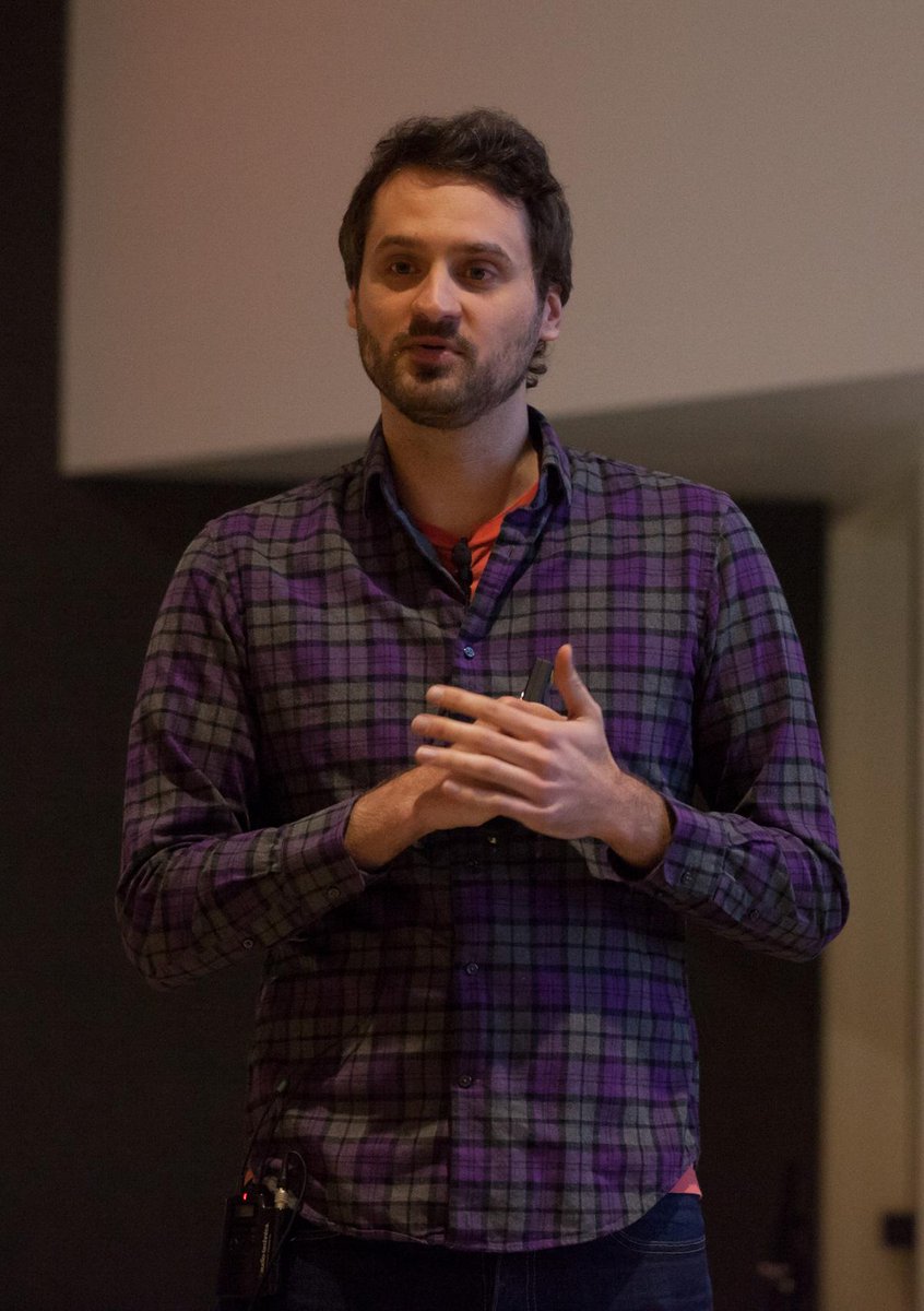 EPX_Studio's tweet photo. 2nd #EPXCON15 speaker, @devonsoft (Devon Scott-Tunkin), spoke about @octodadgame and BTS in the game industry http://t.co/Hj37FXp4hY