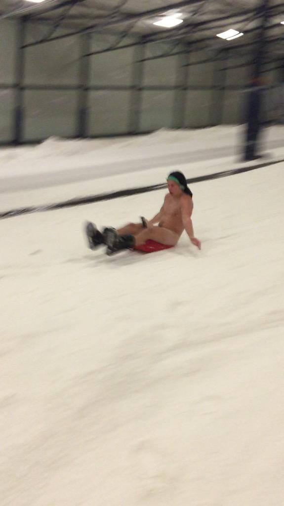 LukeSmith_73's tweet photo. Nothing wrong with a bit of naked tobogganing @JoshJamesPacker 😂😂 http://t.co/ak9VMFCtLw
