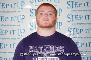 PrspCntSports's tweet photo. Congratulations to Josh Goad (2016 West Stokes) for winning OL MVP of our Charlotte Camp today! @goad_josh22 http://t.co/oJTPAtsNzy