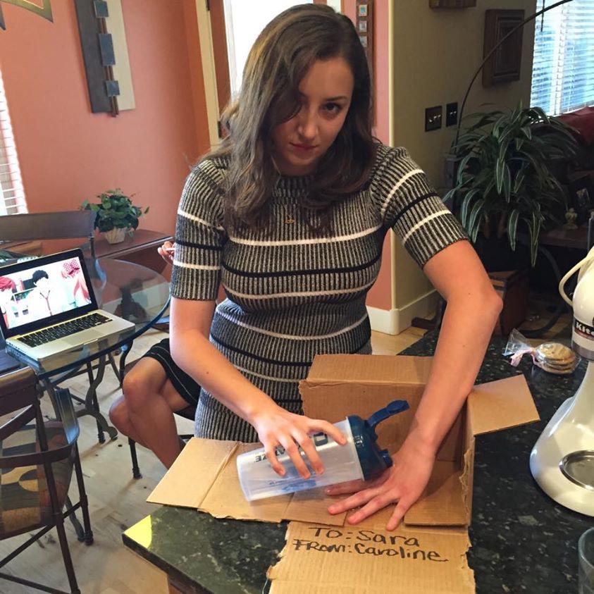 PHSwaterwars's tweet photo. Caroline Miller's celeb shot-Sara Crisman http://t.co/JMjjdg4mRg