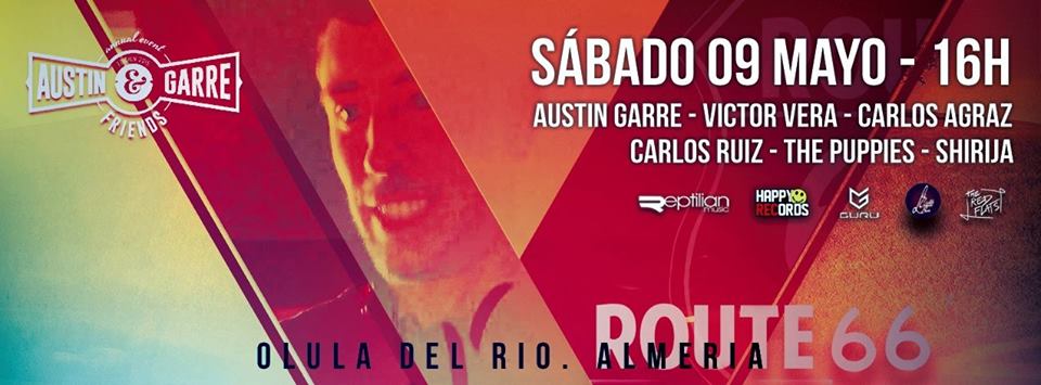 Happy_Records's tweet photo. Evento: Sábado 9 de Mayo  " Austin Garre &amp; Friends " @ @Route66Caffe ( Olula del Río, Almería ) #SeLiaaa http://t.co/e0RzoulNop