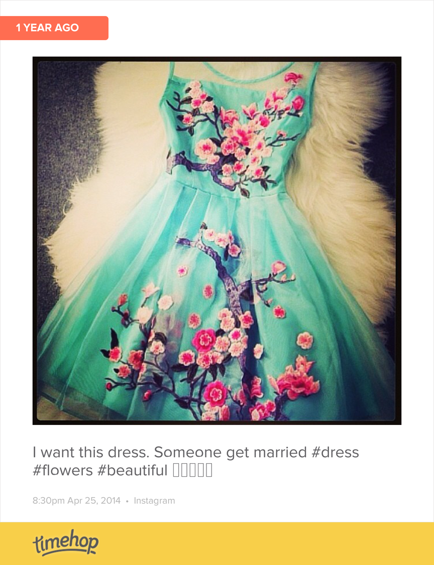 martie_a's tweet photo. Well, I am going to a wedding in June and although this dress is lovely, the dress I bought today is beautiful!! ... http://t.co/4Yh2zRPdXE