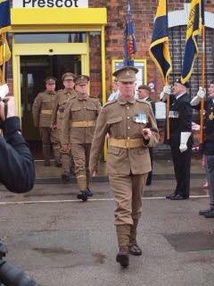 #Liverpool #Pals #Trustees at Prescot Station this morning for the plaque unveiling.
