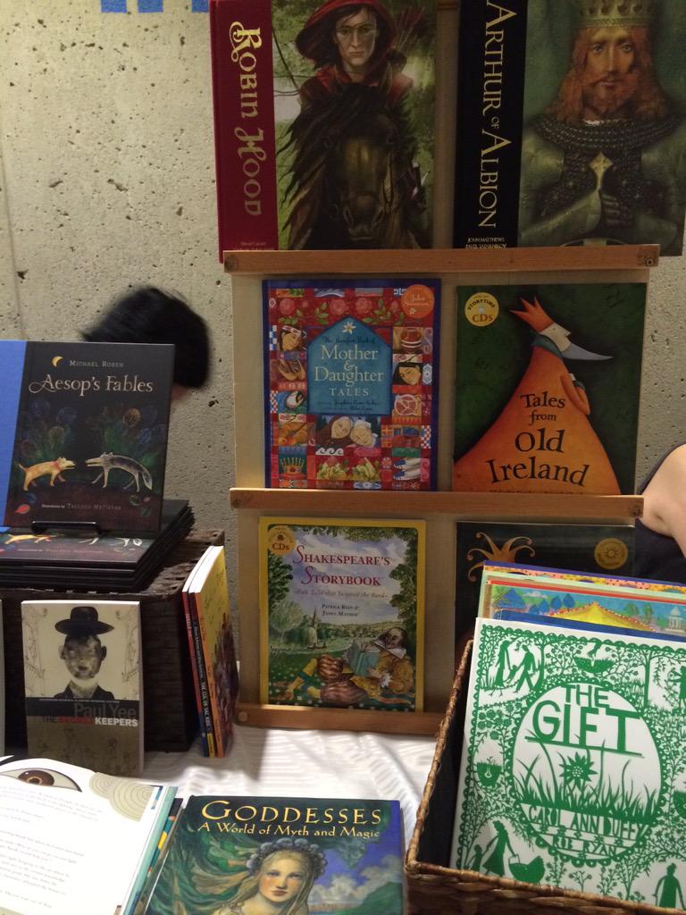 KateTremills's tweet photo. Beautiful offerings from #kinderbooks @LitFestNewWest. Loving the gorgeous #abundance! #LitFestNewWest #art #books http://t.co/GKBbNA48MV