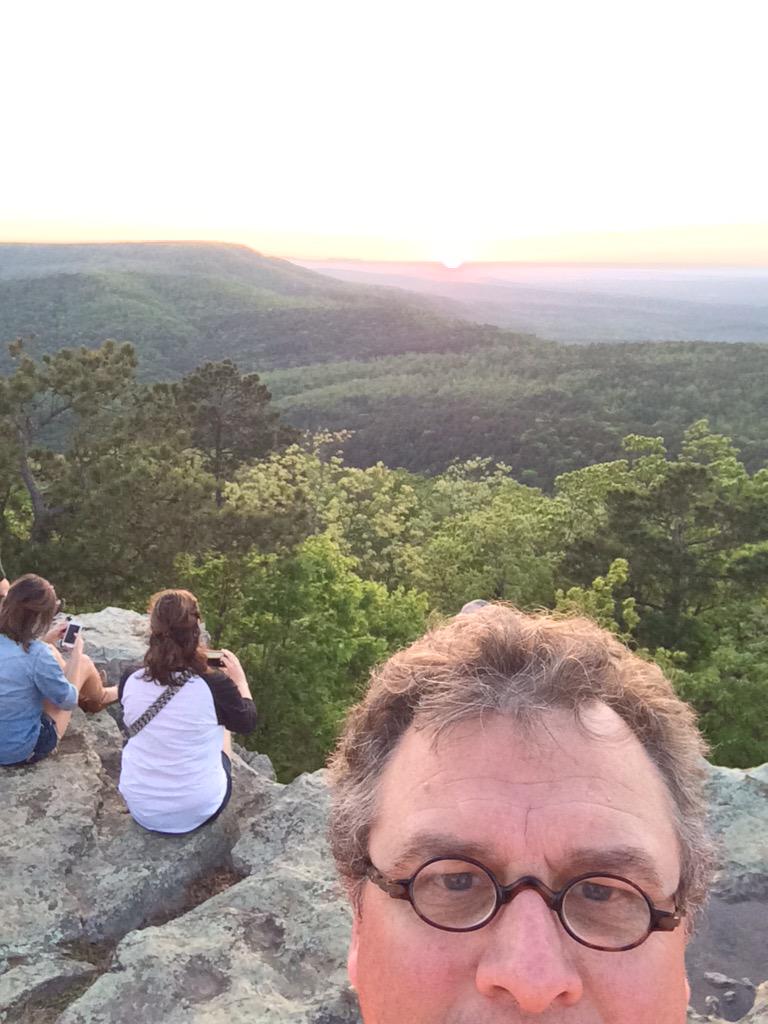 Sunset Point selfie.   #being stphilipsjackson