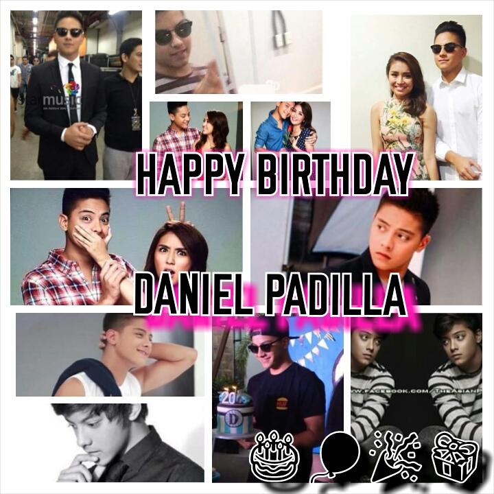 Happy Birthday Daniel Padilla   Stay what you are  We Love you    