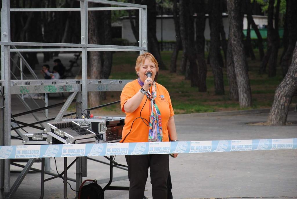 En la 2 carrera solidaria que se celebro ayer