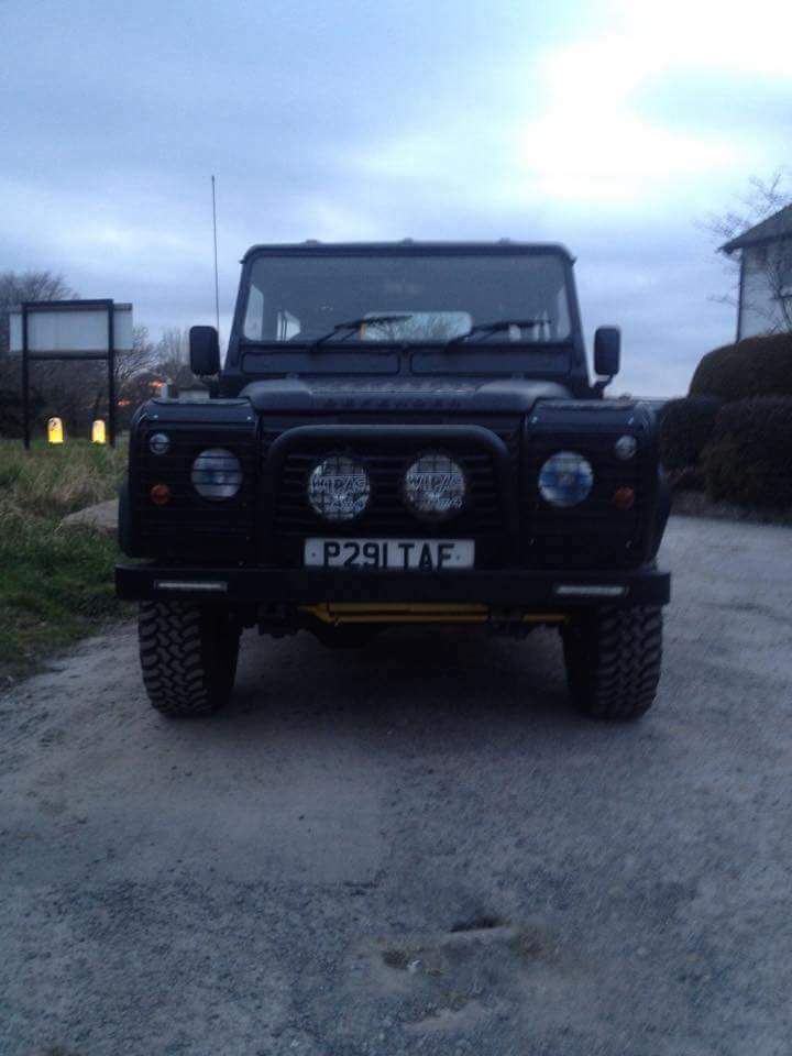 Landrover P291 TAF stolen from Devon Tors Yelverton Last night.