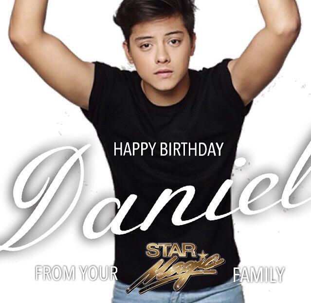   Happy birthday, Daniel Padilla from your Star Magic family!  