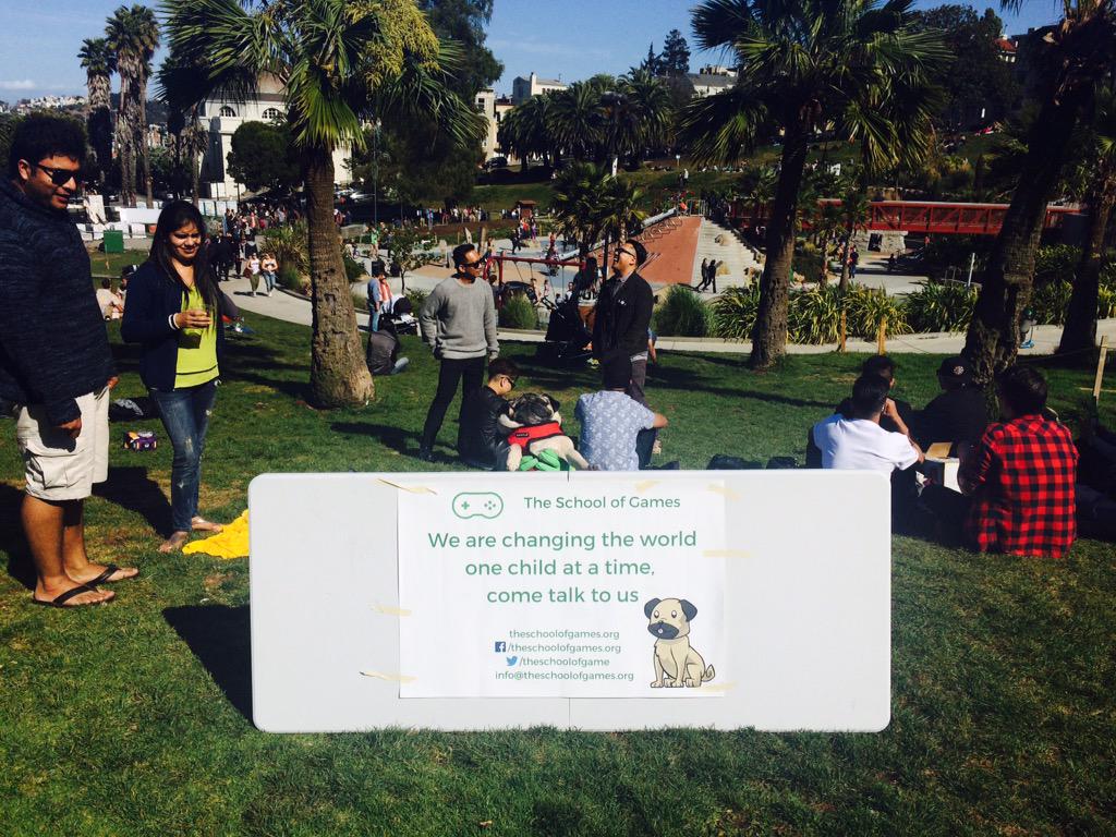 #theschoolofgames is <a href="/DoloresPark/">DoloresPark</a> to talk to you! Join us ow.ly/M79Pc <a href="/hultprize/">Hult Prize</a> @Hult_Biz <a href="/NetImpact_Hult/">Net Impact Hult SF</a>