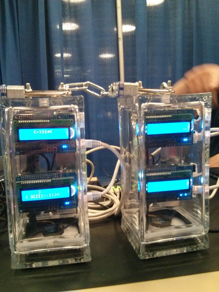 RollForKindness's tweet image. Watching the fish at #linuxfestnw