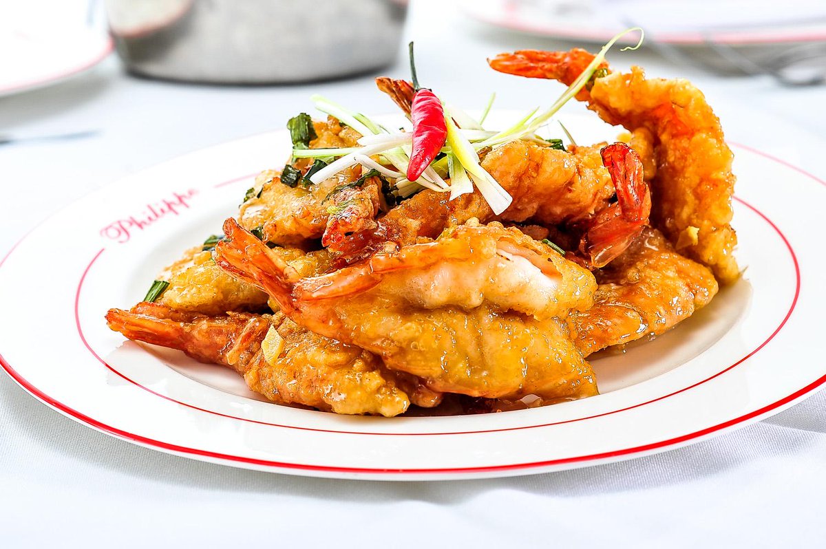 Delicious Chinese food for any kind of taste. Come on in and enjoy our amazing Pink Prawns! #philippechowbeverlyhills