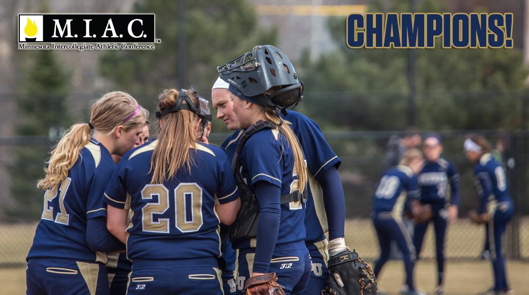BethelRoyals's tweet photo. SB: Carleton Sweep Awards Bethel First-Ever MIAC Championship #d3sb @NFCAorg http://t.co/tPxCw0tHyJ http://t.co/ynBu1bxvIX