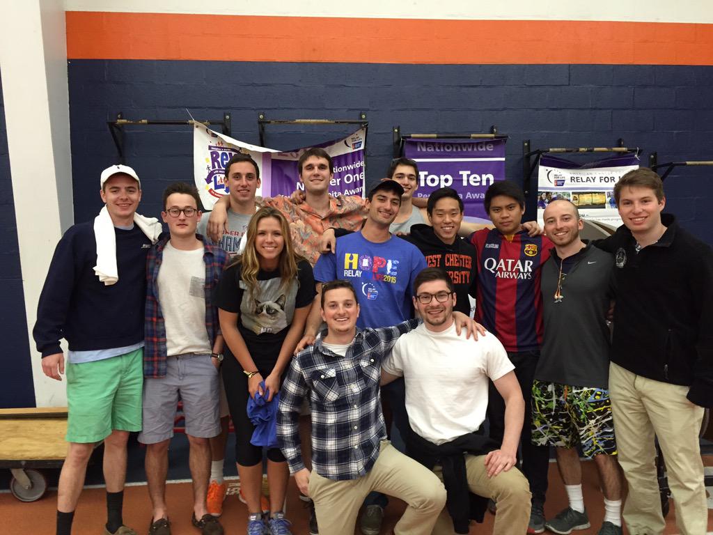 KSigBucknell's tweet photo. The brothers support Bucknell Relay for Life! #beatcancer #relay2015 #AEKDB http://t.co/Iet916pkER