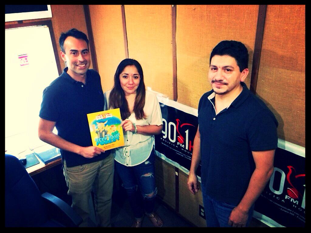 montrosearts's tweet photo. @GeraldoOlivo @robertcortez @BeBookhouse @KPFTFM Thanks again for coming to talk about your great Book projects! http://t.co/9Huz2Piaxe