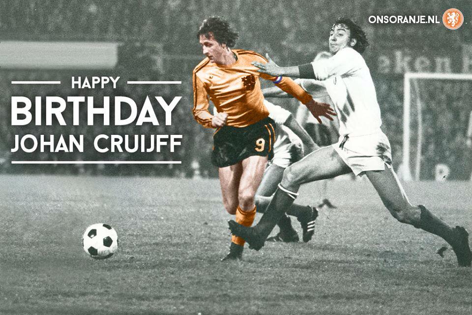 [Oranje_Tomohon] Happy Birthday Johan Cruyff   
