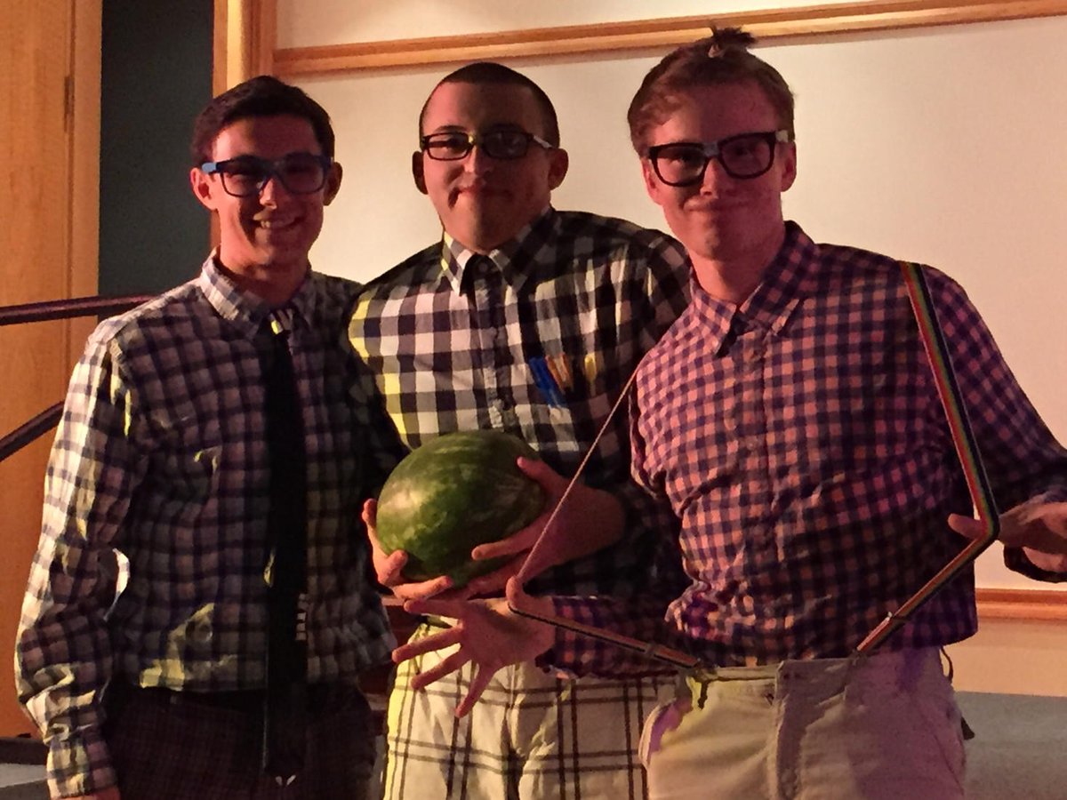 DrPMcLoughlin's tweet photo. And the winners of MAFia LipSync 2015 @LafCol are.... #nowthatwasfun http://t.co/OKUxieEZXt